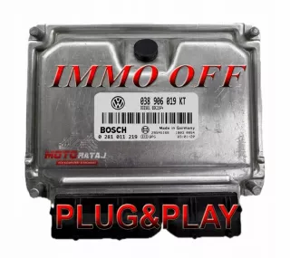 038906019KT Блок управления двигателем Seat Ibiza 3 Арт e12320703, вид 1