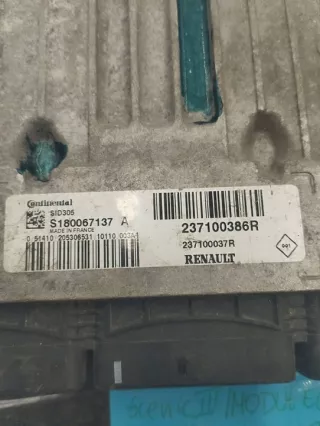 S180067137A Блок управления двигателем Renault Scenic 3 Арт e12320559, вид 3