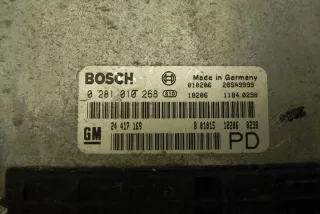 F75_ 24417169 Блок управления двигателем Opel Zafira A Арт e12319850, вид 3