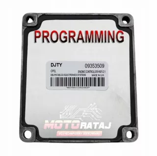 09353509 Блок управления двигателем Opel Astra G Арт e12319467, вид 1