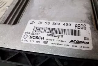 55590420 Блок управления двигателем Opel Astra J Арт e12319308, вид 1