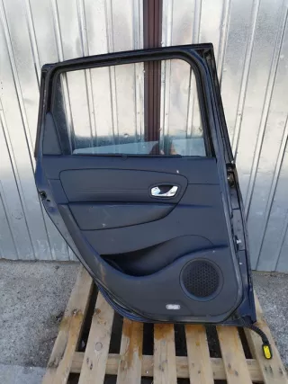 2012-2016 Дверь задняя левая Renault Scenic 3 Арт e12318913, вид 14