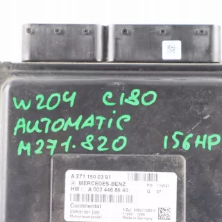A2711500391 Блок управления двигателем Mercedes C W204 Арт e12318351, вид 3