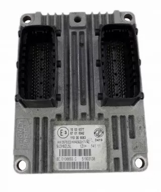 51903138 Блок управления двигателем Fiat Panda 2 Арт e12317775, вид 1