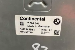 7604567 Блок управления двигателем BMW 5 E60/E61 Арт e12317199, вид 4