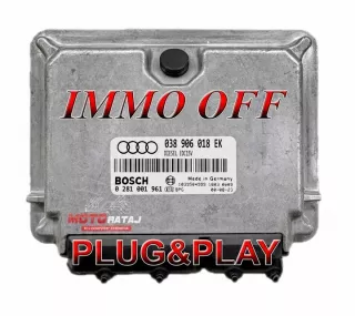 038906018EK Блок управления двигателем Audi A4 B6 Арт e12316301, вид 1