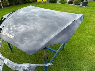 2012-2016 1038384-S0-C Капот Tesla model S Арт e12315731, вид 2