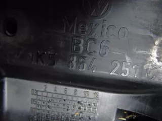 1K5864251C Подлокотник Volkswagen Golf 5 Арт e12307796, вид 9