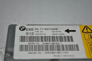 6970908 Блок AirBag BMW 7 E65/E66 Арт e12304722, вид 5