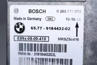 0285010070 Блок AirBag BMW 3 E90/E91/E92/E93 Арт e12304569, вид 1