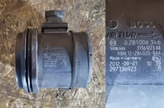 31361223 Расходомер воздуха Volvo S60 2 Арт e12296779, вид 1