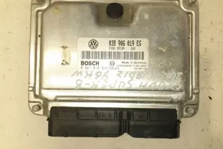 0281010928 Блок управления двигателем Skoda Superb 1 Арт e12293506, вид 3