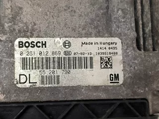 0281012869 Блок управления двигателем Opel Vectra C  Арт e12292851, вид 2