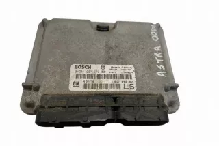 F69_ 90589736 Блок управления двигателем Opel Astra H Арт e12292711, вид 2