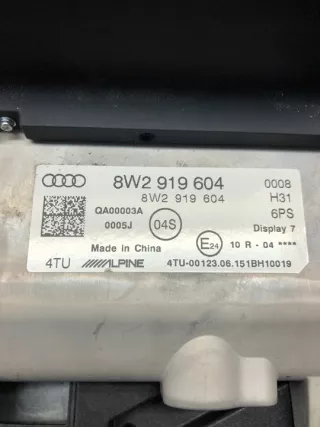 8W2919604 Блок навигации Audi A4 B9 Арт e12287113, вид 4