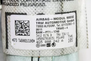 4G5880242A Подушка безопасности Audi A6 C7 (S6,RS6) Арт e12281546, вид 1