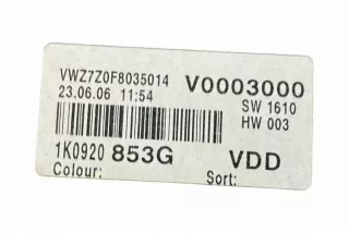 1K0920853G Щиток приборов (приборная панель) Volkswagen Golf 5 Арт e12274481, вид 1