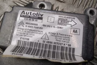 610955800 Блок AirBag Citroen C4 1 Арт e12271786, вид 4