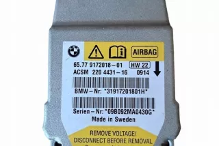 6577917201801 Блок AirBag BMW 5 E60/E61 Арт e12271590, вид 4