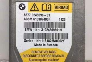 9248096 Блок AirBag BMW 5 F10/F11/GT F07 Арт e12271543, вид 3