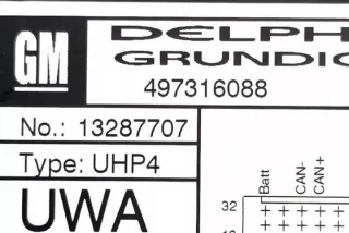497316088 Блок управления (другие) Opel Astra H Арт e12268293, вид 3
