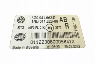 5G0941662D Фара противотуманная правая Volkswagen Golf 7 Арт e12257963, вид 4