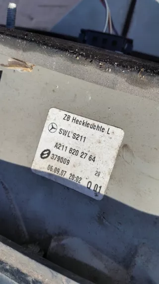 A2118202764 Фонарь задний левый Mercedes E W211 Арт e12255459, вид 4
