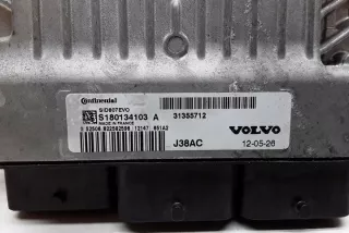 31355712 Блок управления двигателем Volvo S60 3 Арт e12245897, вид 1