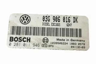 03G906016DK Блок управления двигателем Volkswagen Touran 2 Арт e12245762, вид 2