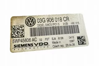 03G906018CR Блок управления двигателем Volkswagen Passat B6 Арт e12245611, вид 3