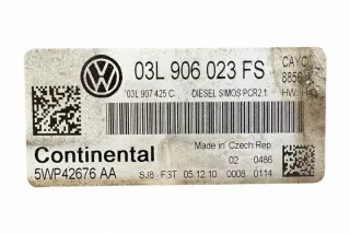 03L906023FS Блок управления двигателем Volkswagen Passat B7 Арт e12245556, вид 5