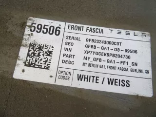 1493745-00-A Бампер передний Tesla model Y Арт e12245474, вид 12