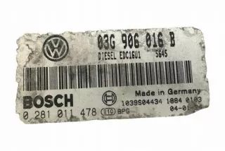 03G906016B Блок управления двигателем Volkswagen Golf 5 Арт e12245308, вид 1