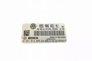 03G906021AB Блок управления двигателем Volkswagen Caddy 1 Арт e12245107, вид 4