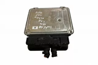 0281016897 Блок управления двигателем Skoda Superb 2 Арт e12244766, вид 1