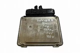 0281016897 Блок управления двигателем Skoda Superb 2 Арт e12244766, вид 2