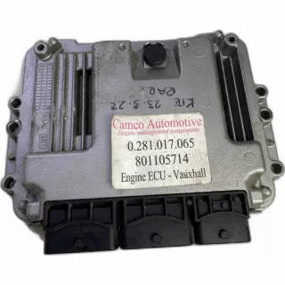 0281017065 801105714 Блок управления двигателем Renault Trafic 2 Арт e12244499, вид 1