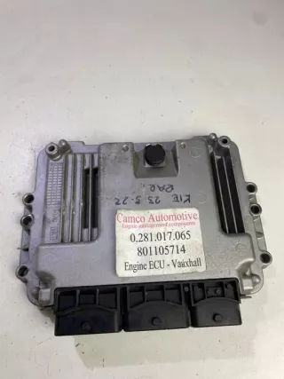0281017065 801105714 Блок управления двигателем Renault Trafic 2 Арт e12244499, вид 2