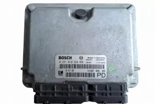 F75_ 0281010268 Блок управления двигателем Opel Zafira A Арт e12243939, вид 4
