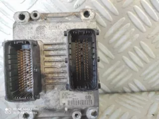 55350550 0261207964 Блок управления двигателем Opel Corsa C Арт e12243754, вид 3