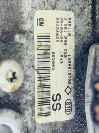 0261208253 Блок управления двигателем Opel Corsa C Арт e12243752, вид 3