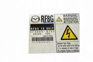 RF8G18881F Блок управления двигателем Mazda 3 BL Арт e12242543, вид 4
