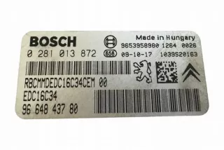 9664843780 Блок управления двигателем Citroen Berlingo 1 Арт e12241167, вид 2