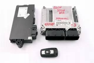 8506199 Блок управления двигателем BMW 5 E60/E61 Арт e12240308, вид 1