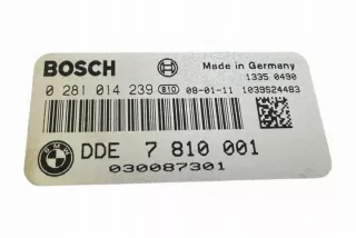 0281014239 Блок управления двигателем BMW 1 E81/E82/E87/E88 Арт e12239540, вид 1