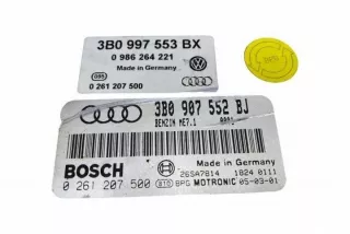 3B0907552BJ Блок управления двигателем Audi A6 C5 (S6,RS6) Арт e12239308, вид 1