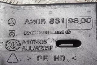 S213 A2058319800 Гофра инжектора Mercedes C W205 Арт e12235303, вид 2
