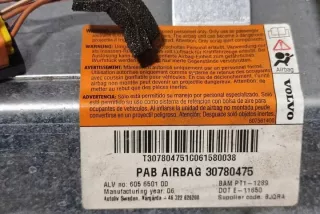 605650100 Подушка безопасности Volvo S80 2 Арт e12231394, вид 1