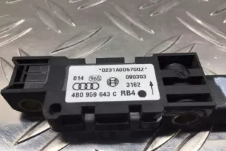 4B0959643C Датчик удара Audi A6 C5 (S6,RS6) Арт e12225893, вид 1