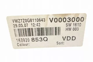 1K0920853Q Щиток приборов (приборная панель) Volkswagen Golf 5 Арт e12215464, вид 1